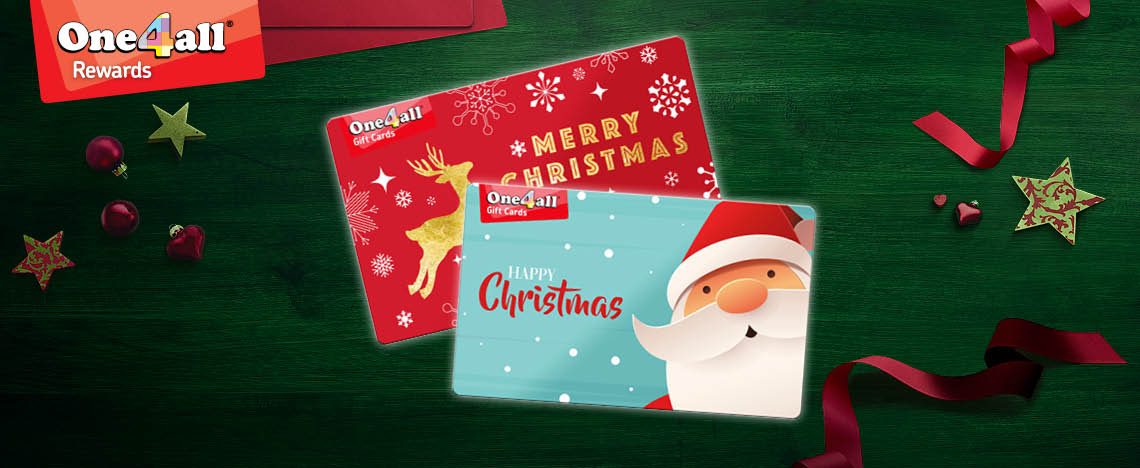 One4all Christmas Gift Cards