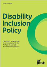 An Post Disability Inclusion Policy