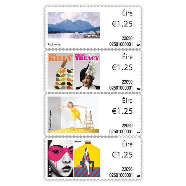 Shop Tenth Definitive Issue Art on a Stamp at An Post